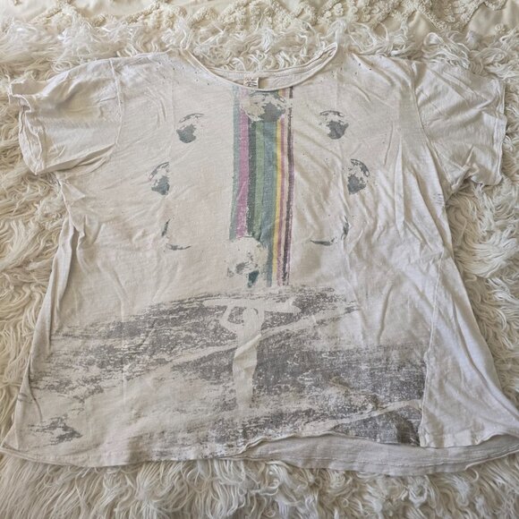 Magnolia Pearl Cotton Jersey Rainbow Surfer Tee - Picture 2 of 5